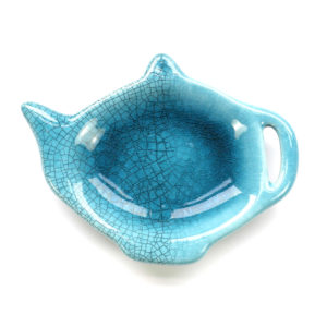 Cag61 Turquoise Craquelé Glans