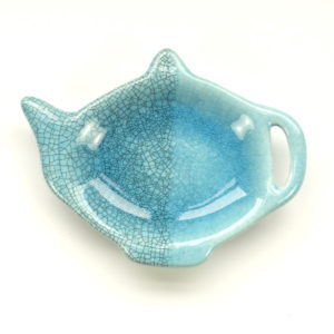 Cag64 Medium Blue Craquelé Glans